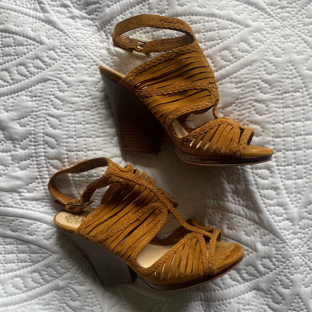 Vince Camuto Suede wedges
